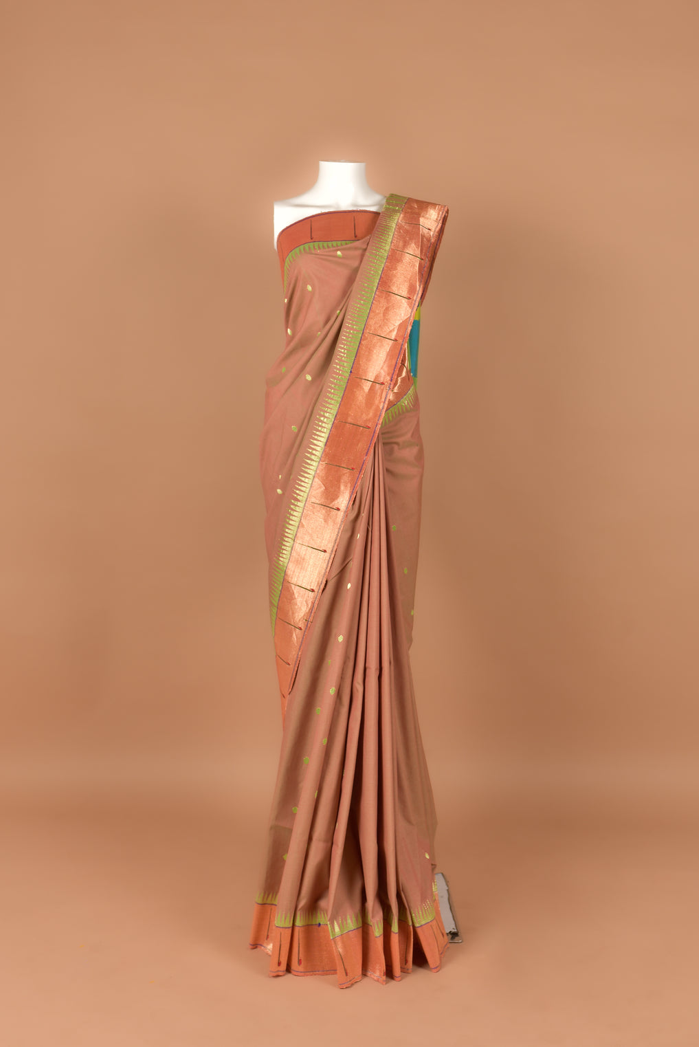 Cotton Single Muniya Paithani