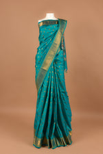 Blue Kalanjali Paithani