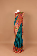 Mor Popat Brocade Paithani