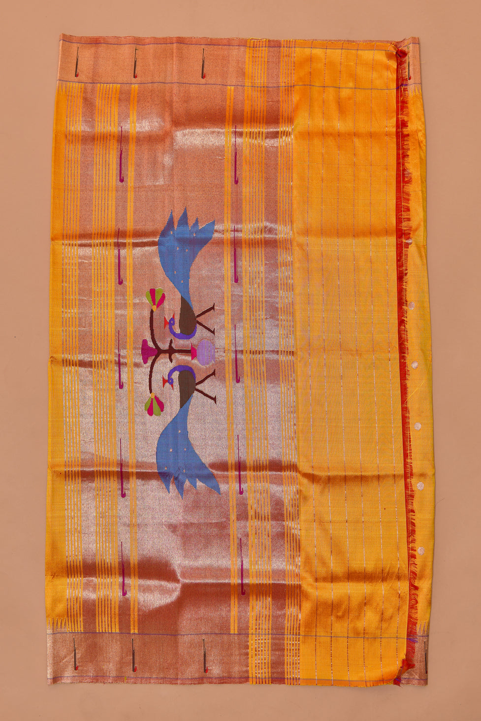 Yellow Single Muniya Shela