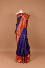 Plain Border Paithani