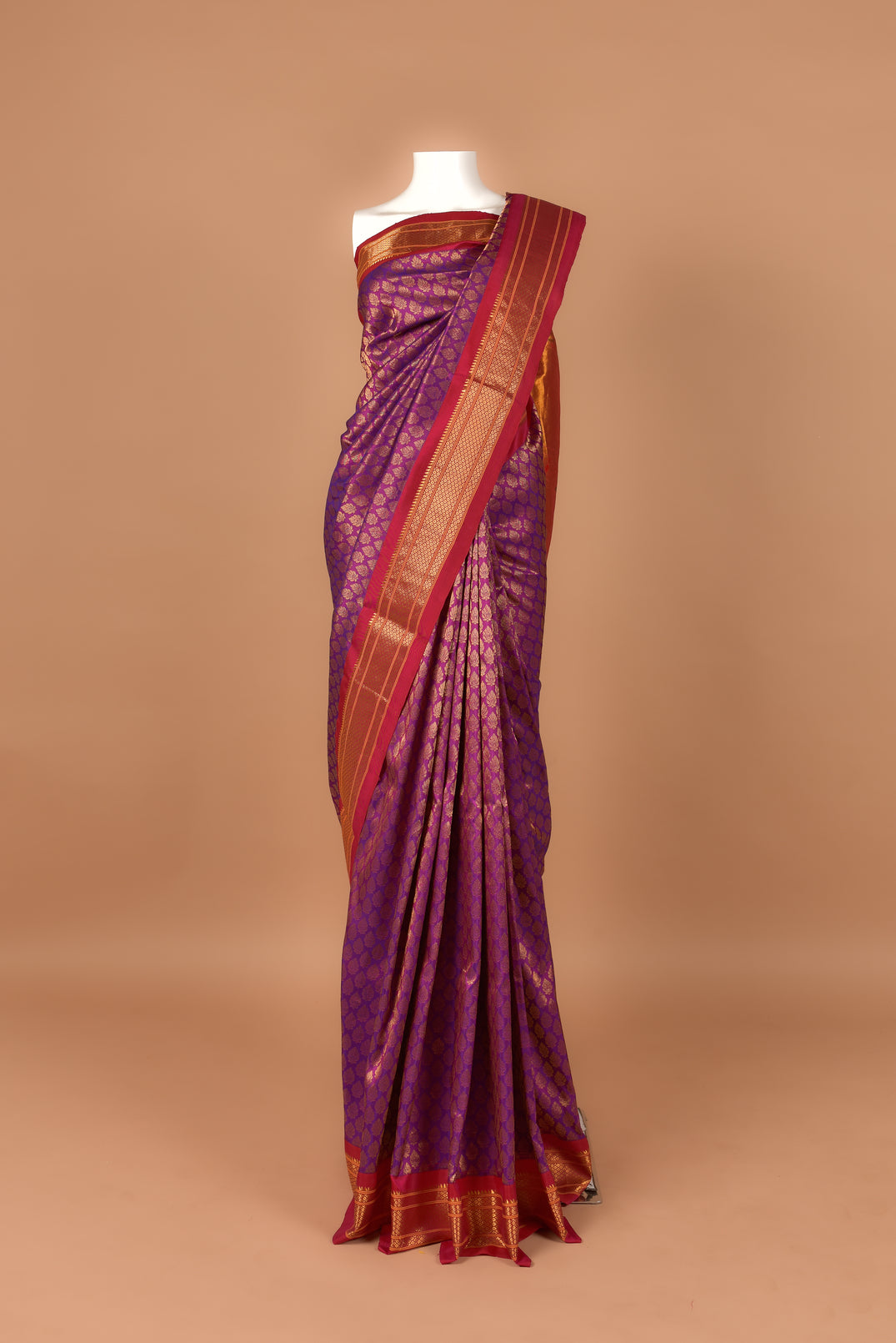 Jari Jall Brocade Paithani